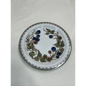 Vintage Goebel Brombeere Bread & Butter Plate 1980s Berries Design